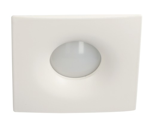 BIELA ŠTVORCOVÁ HALOGÉNOVÁ SVIETKOVÁ LAMPA