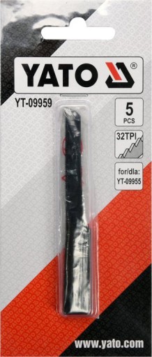 PÍLOVÉ PÍLY YATO 5 PÍLOVÉ PÍLY HSS TPI32
