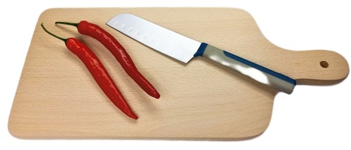 KUCHYŇSKÁ DOSKA NA KRAJENIE, BUK, XL, 40x18 CM