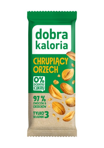 Zdravá arašidová tyčinka bez cukru 35g DOBRÉ KALÓRIE