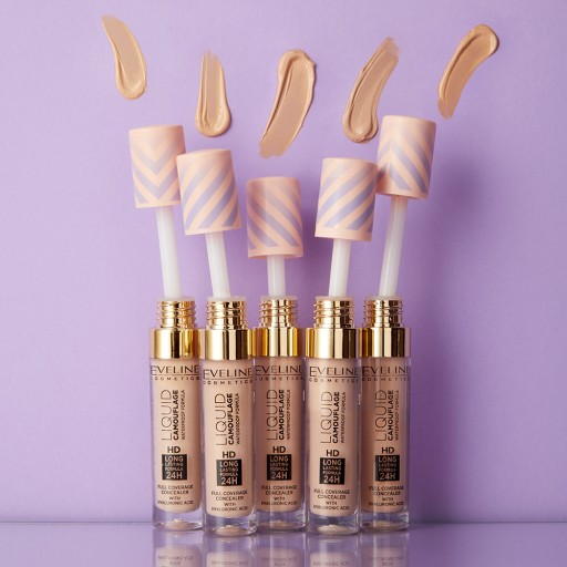 Vodeodolný korektor Eveline Cosmetics Liquid Camouflage č.06