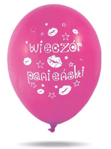 Balónik na rozlúčku so slobodou 12 palcov 6 ks.