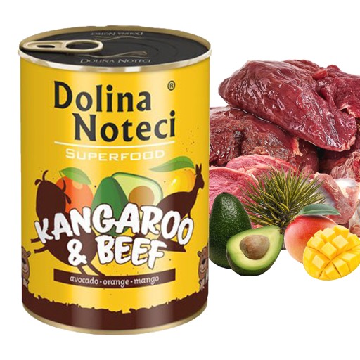 DOLINA NOTECI SUPERFOOD Krmivo pre psov Kangaroo 400g