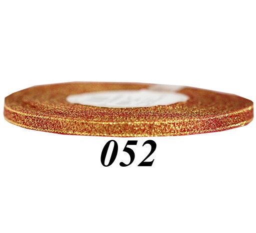 WB6 Stuha trblietavá stuha 6mm/27mb 9col