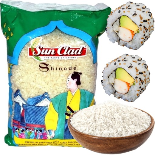 Japonská Shinode Sushi Ryža 1kg Premium Sun Clad
