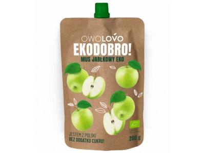 Bio ovocná dezertná pena pre deti 200g, Owolovo