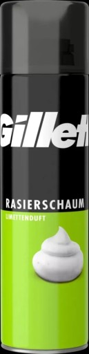 Gillette pena na holenie Limetka 200 ml DE