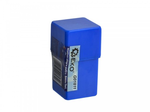 Číselné čítačky 8mm/9 kusov.