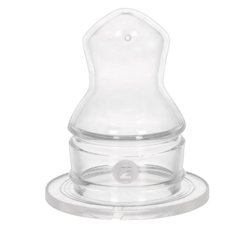 WEE BABY Silikónový cumlík. ortodontista. pre 6m+ fľaše