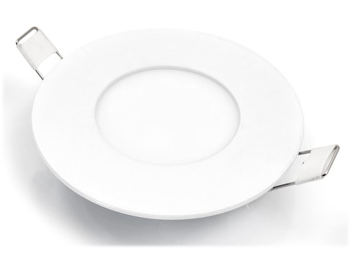 KRÚHLY PODOMIETKOVÝ LED PANEL 3W NEUTRÁLNA BIELE STROPNÁ LAMPA 4500K