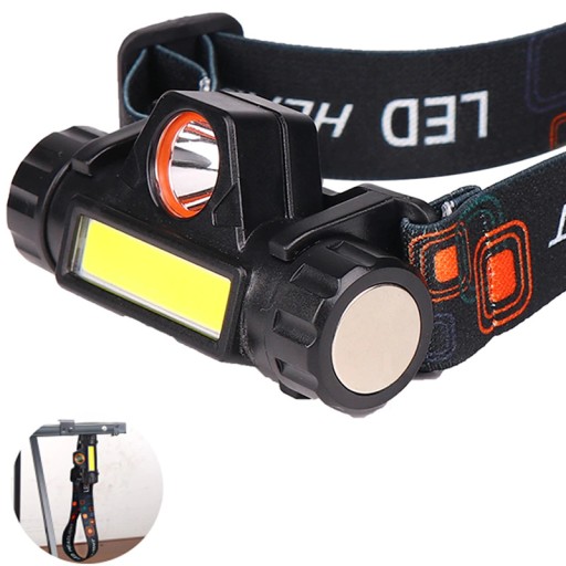 HLAVOVÁ LAMPA 4v1 COB HLAVOVÁ LAMPA S MAGNETOM