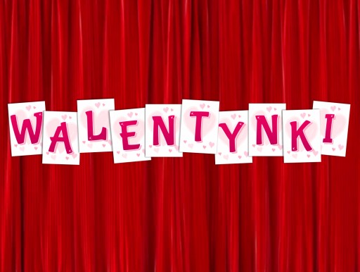 Písmená na ozdobu: VALENTÍN (veľká A4)