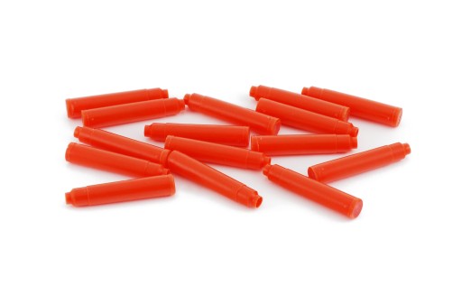 ORANŽOVÉ NÁPLNE. PRE PERÁ 15 KS ŠTANDARD, TYP PELIKÁN
