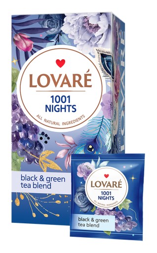 LOVARE 1001 NOCY čaje 24 obálok VIZ