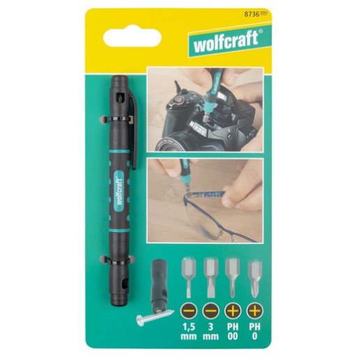 WOLFCRAFT 8736000 MINI SKRUTKOVAČ - GUĽOVÝ