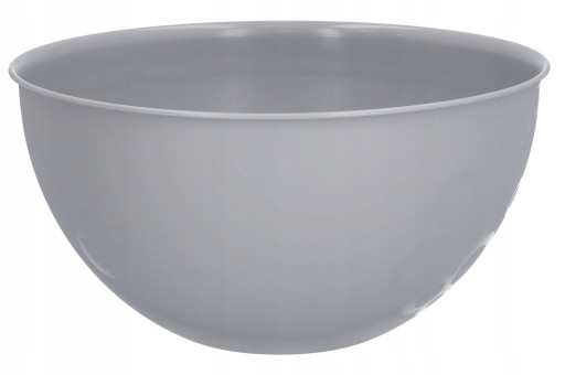 KUCHYŇSKÁ MISKA plast sivá 6l veľká okrúhla priemer 28cm ohybná