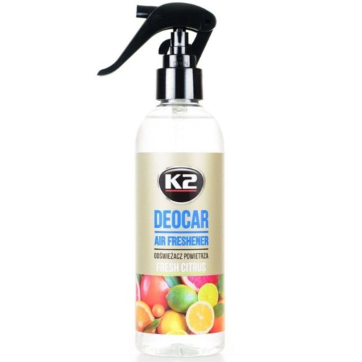 K2 Deocar 250 ml Osviežovač vzduchu Fresh Citrus