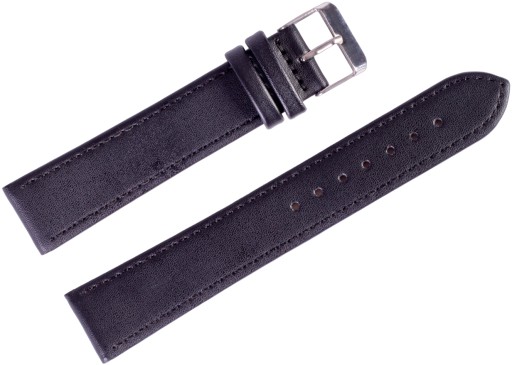 JORDAN KERR REMÍN NA HODINKY, ČIERNA, sr. 20 mm XL