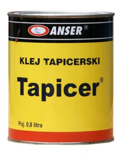 Lepidlo TAPICER v plechovke s objemom 800 ml Fabric Leather Netkané textílie