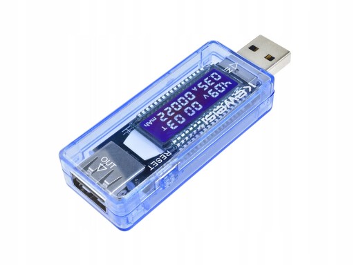 METER VOLTMETER USB AMPÉROVÝ TESTER NAPÄTÍ