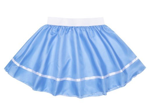 MODRÁ ELASTICKÁ SUKŇA, 34cm