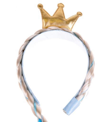 Vrkoč Crown Čelenka Vrkoč Elsa plesové šaty Kostým Elsa