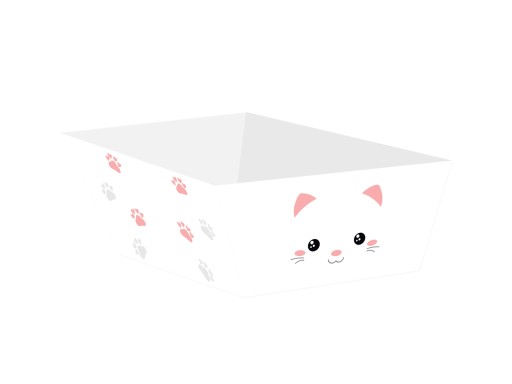 KRABIČKY NA CHIPS SWEET CAT CAT 4 ks dekor