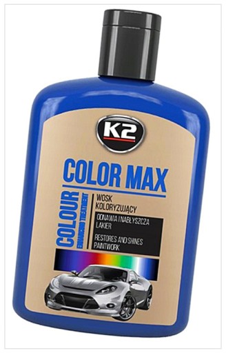 Q7T15 K2 COLOR MAX FAREBNÝ VOSK 200 ML, MODRÁ 0000-00