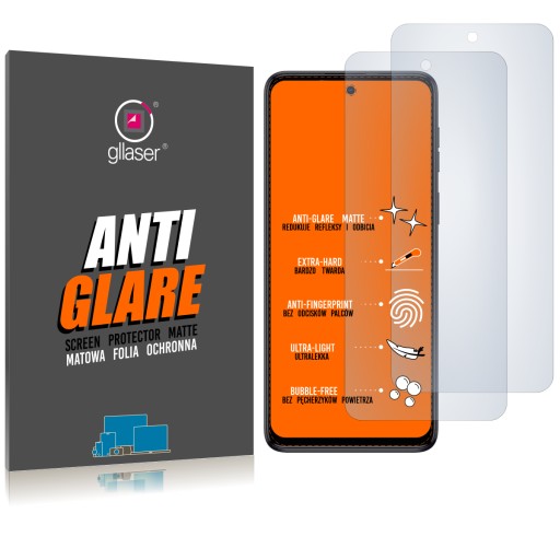 GLLASER Anti-Glare AG MAT ochranná fólia pre Motorola MOTO G24 / 2 kusy