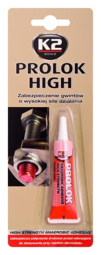 K2 prolok medium na aretačné skrutky, vysoká pevnosť