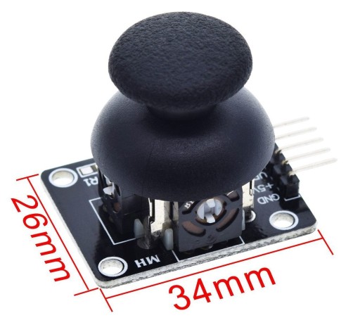 037 2-osový analógový joystick tlačidlo KY-023