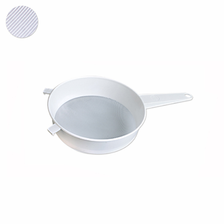 Husté plastové sitko s rukoväťou, 9 cm