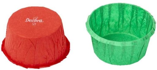 PAPIEROVÉ PODLOŽKY NA MUFFINY, 25 KUSOV