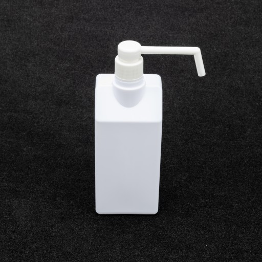 Fľaša s dlhou pumpičkou, sterilita, pohodlie, 500 ml
