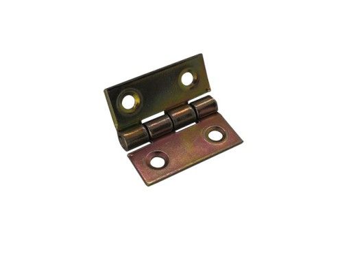 Nábytkový opletený pánt 25x25 x1,0mm - 20 ks