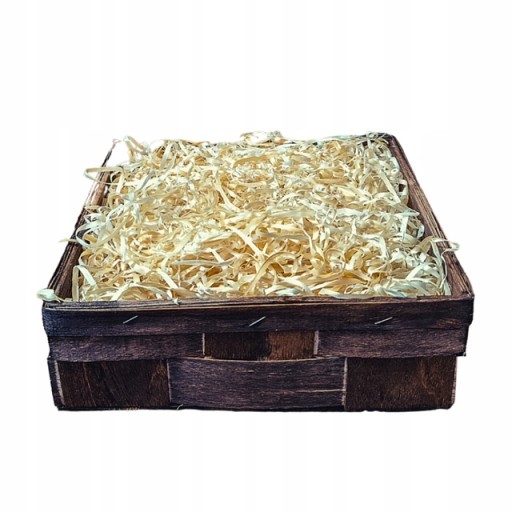 Výplň do balenia DREVENÁ VLNA na balenie darčekov SENO 500g