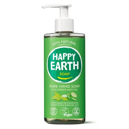 UHORKOVÉ MATCHA TEKUTÉ MYDLO NA RUKY 100% PRÍRODNÉ VEGÁNSKE 300ml VEGÁNSKE