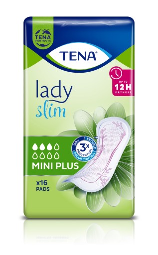 Urologické vložky Tena Lady Slim Mini Plus 16 kusov