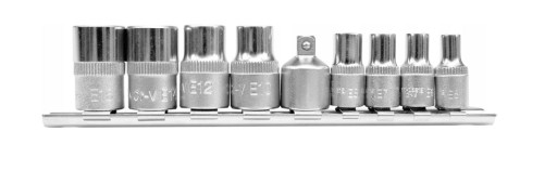 ZÁSUVKY Nástrčné kľúče TORX E5 - E16 YATO YT-0520