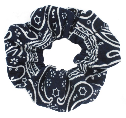 RUBA NA VLASY, NÁMORNÍCKA MODRÁ BANDANA WRAP