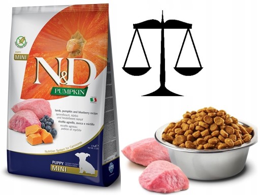 Farmina Mini Puppy Lamb krmivo pre psov, tekvica, 500g HMOTNOSŤ