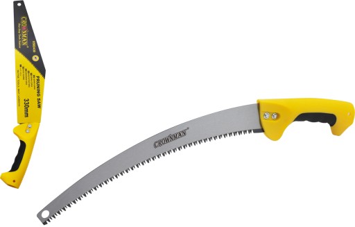 Záhradná ručná píla na konáre stromov 330 mm ergonomická rukoväť