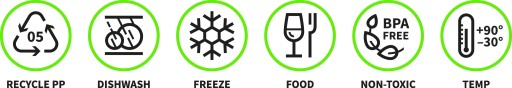 SimpleStore nádoba s rukoväťou a vrchnákom, 6500 ml