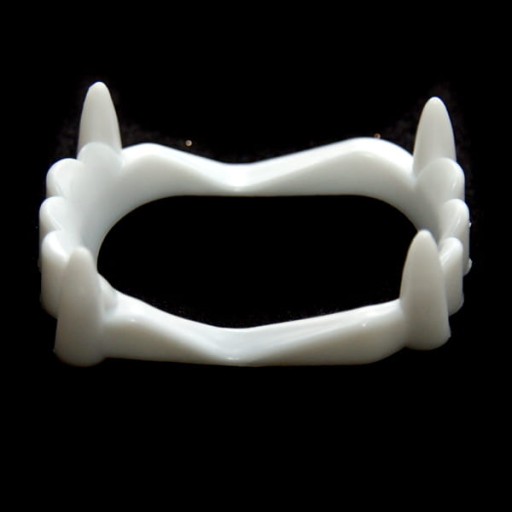 HALLOWEENSKÉ TESY UPÍRSKE ČEĽUSTE dekorácia A