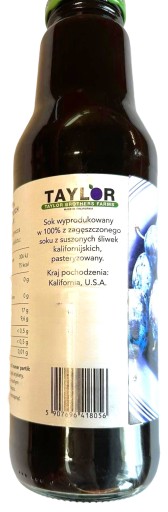 CALIFORNIA SUŠENÁ ŠŤAVA 100% TAYLOR 750ml