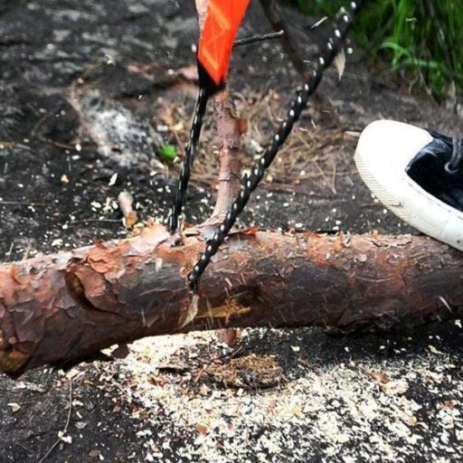 Ručná motorová píla na drevo, vreckový rozmer, 65 cm