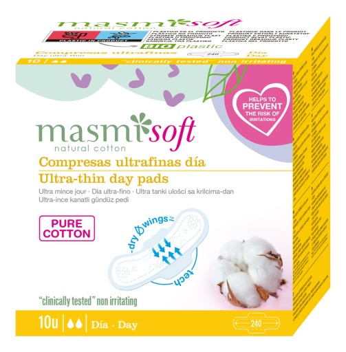 MASMI Denné mäkké vložky 10 ks