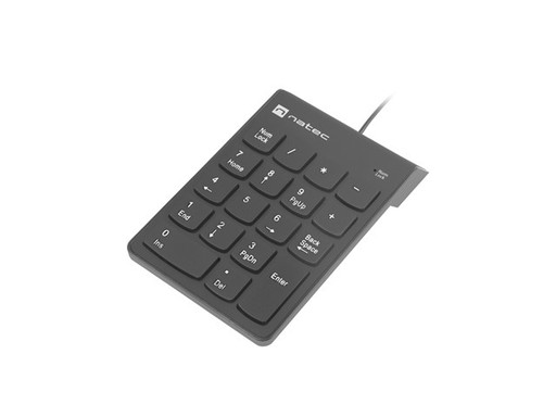 NATEC GOBY 2 ČÍSELNÁ KLÁVESNICA USB ČIERNA