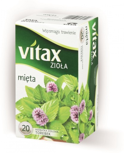 Vitax bylinkový mätový čaj 40 vrecúšok