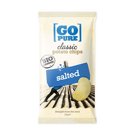 BEZLEPNÉ solené štiepky. BIO 125 g